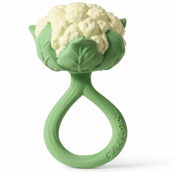 Anneau de dentition 2 en 1 chou fleur