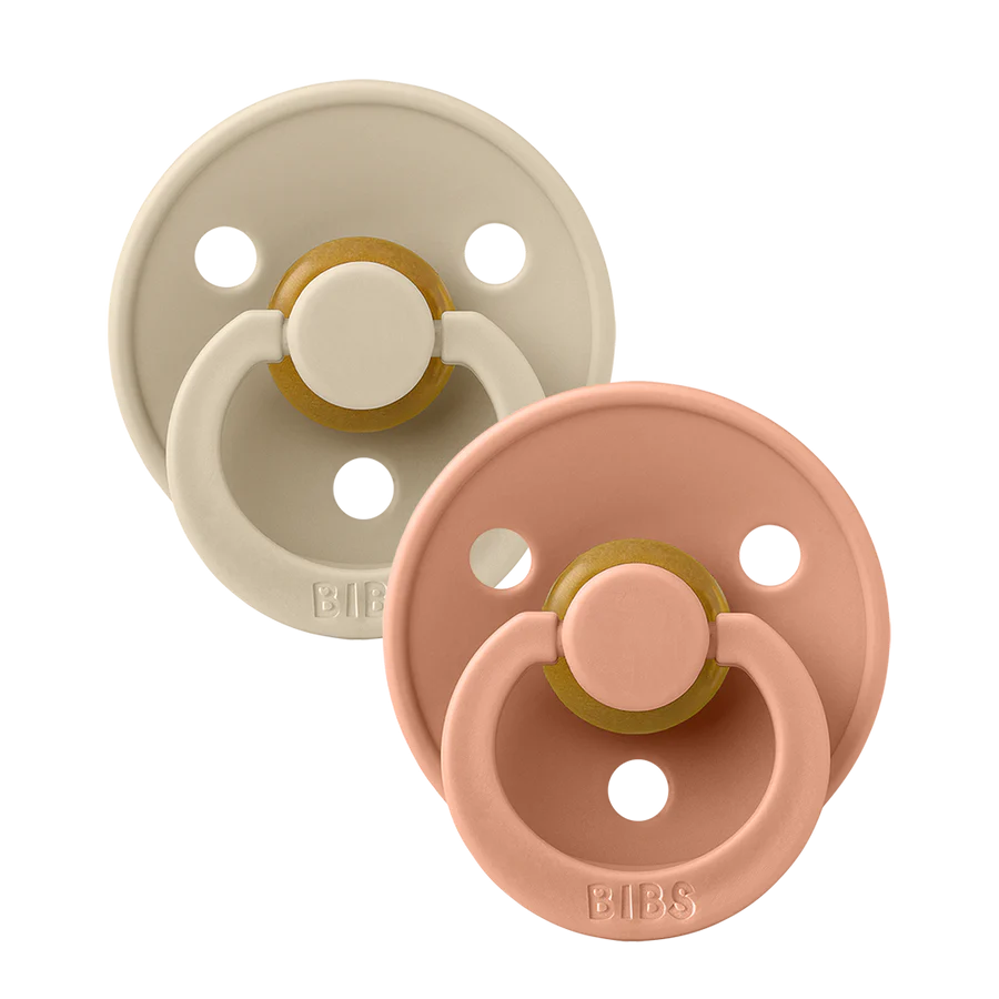 Tétine bibs pack de 2 - Taille 2 pêche / vanille