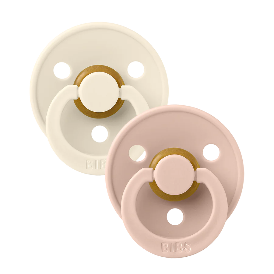 Tétine bibs pack de 2 - Anatomique taille 2 ivory / blush