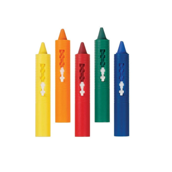 Crayons de bain x5