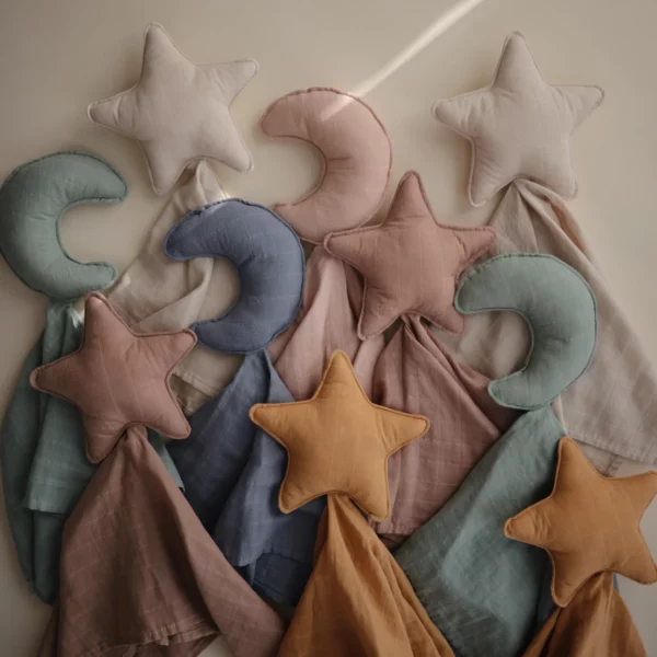 Doudou plat etoile sable – Image 3
