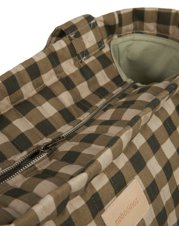 Tot bag hyde park vichy vert – Image 2