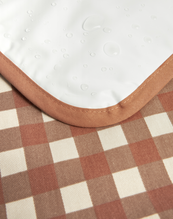 Tapis a langer Hyde Park - Terracotta rose – Image 2