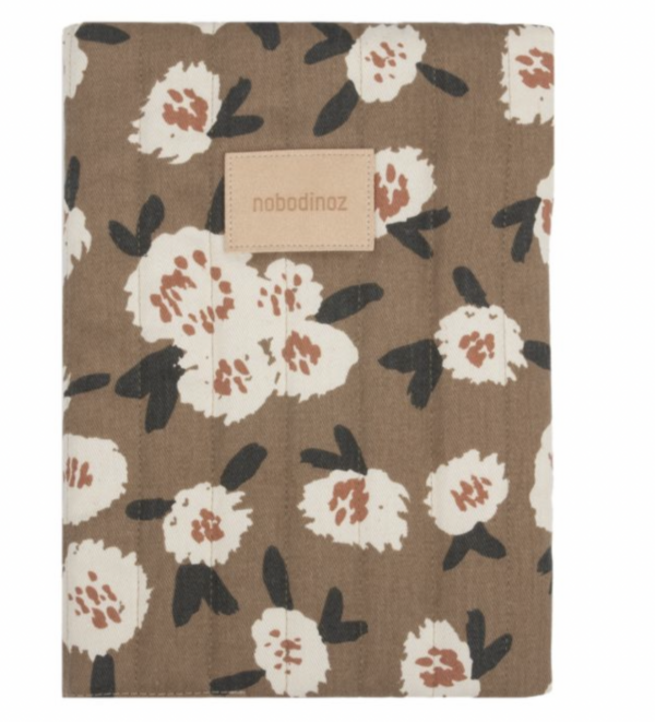 Housse carnet de sante - hyde park camelia