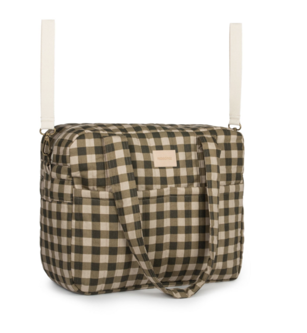 Sac a langer hyde park Vichy vert – Image 4