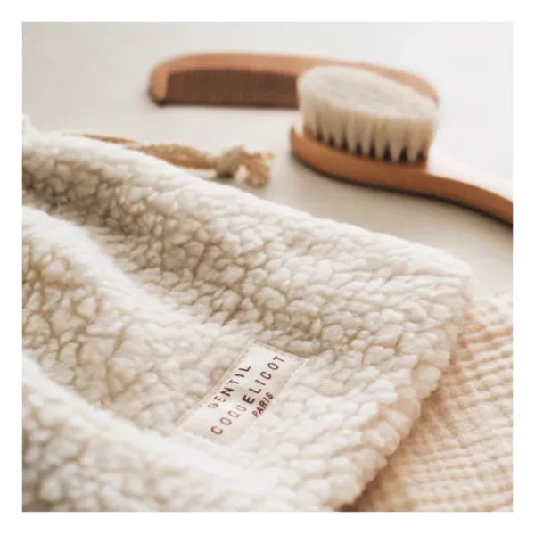 Pochon peigne et brosse sherpa – Image 2