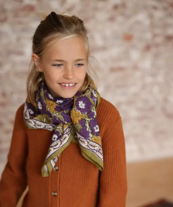 Grand foulard Bougainvillier – Image 4