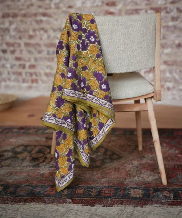 Grand foulard Bougainvillier – Image 2