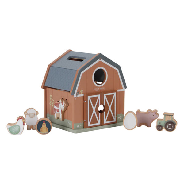 Boite à formes en bois FSC - Little Farm