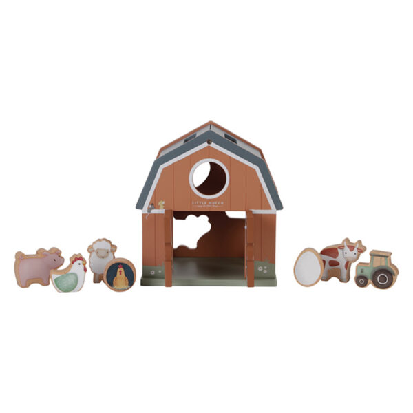 Boite à formes en bois FSC - Little Farm – Image 4