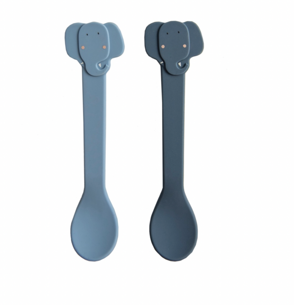 Lot de 2 cuillères éléphant