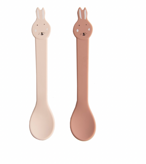 Lot de 2 cuillères lapin