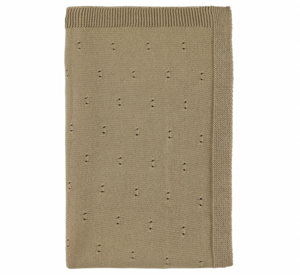 Plaid tricot 75x100 sable – Image 2