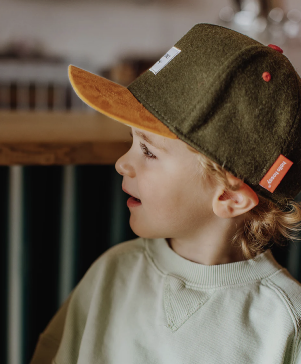 Casquette Melton Khaki 2-5ans – Image 2