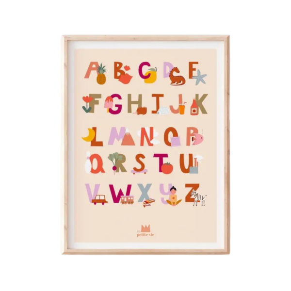 Affiche 50x70 - Abécédaires