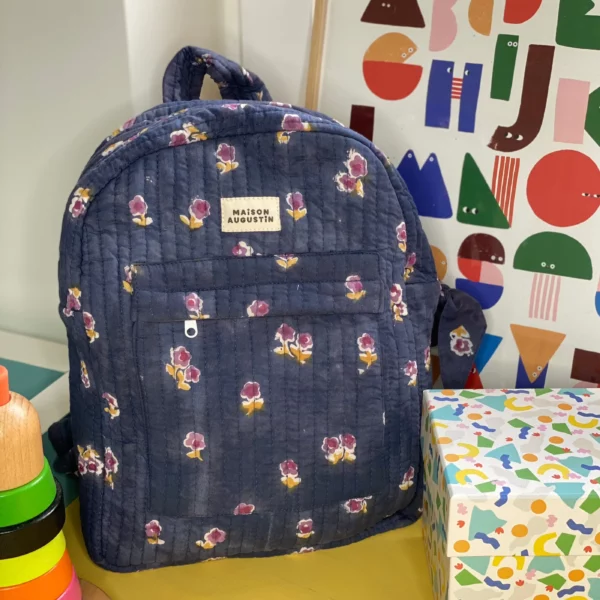 Sac a dos flora lavande – Image 2
