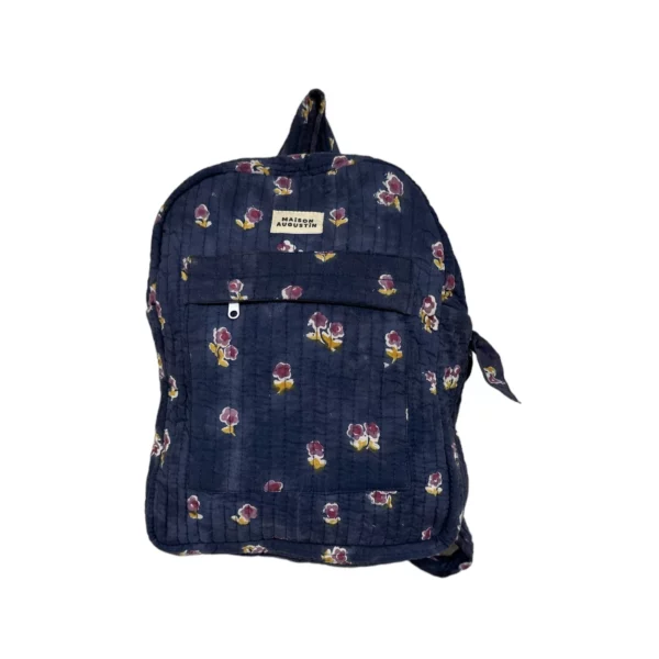 Sac a dos flora lavande