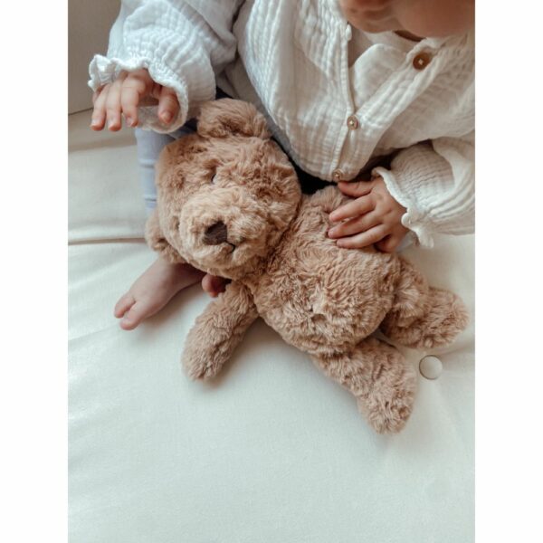 Peluche Bruit Blanc Lou, l'ours - Marron – Image 2