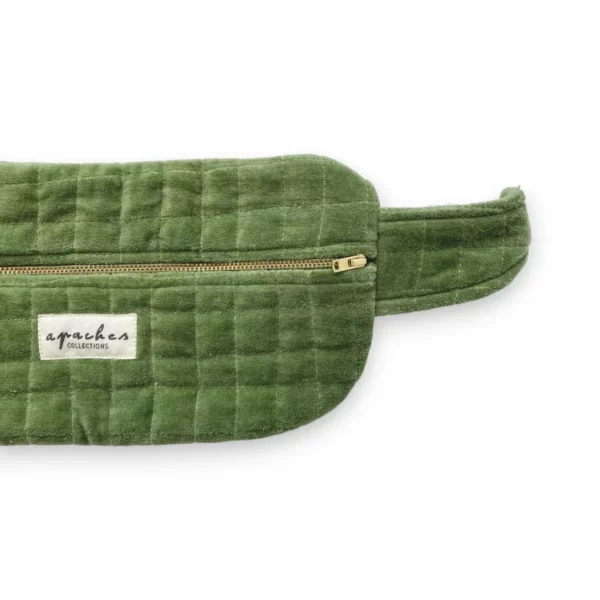 Sac banane Kela - Velour mousse – Image 2