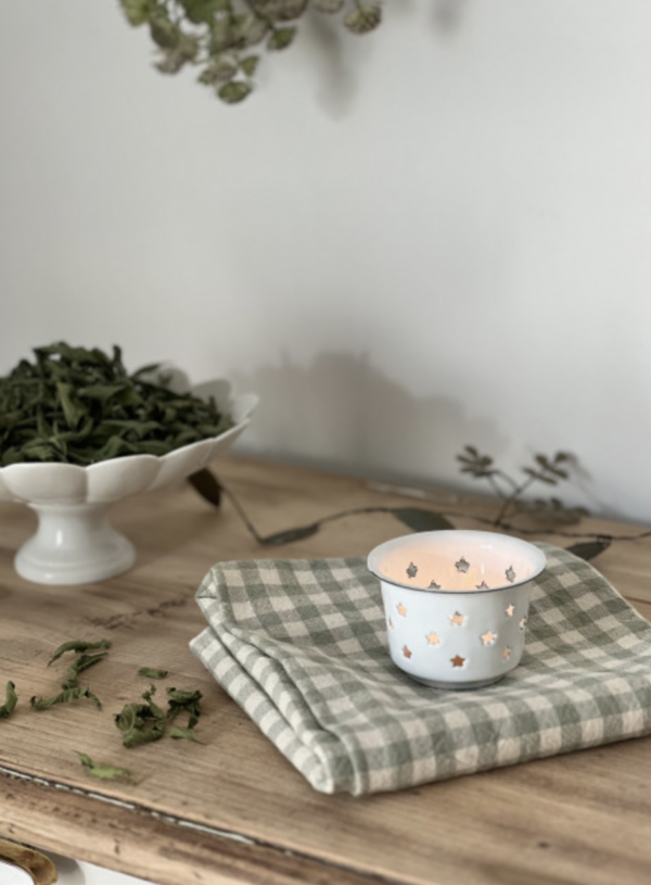 Torchon vichy menthe – Image 3