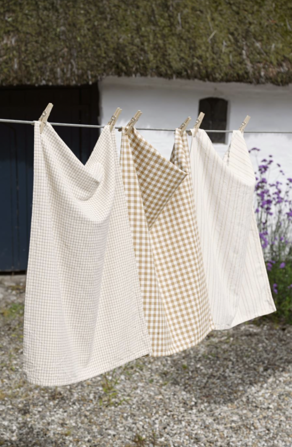 Torchon vichy beige – Image 2
