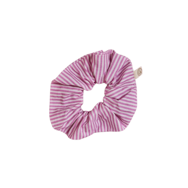 Chouchou XL rayures purple