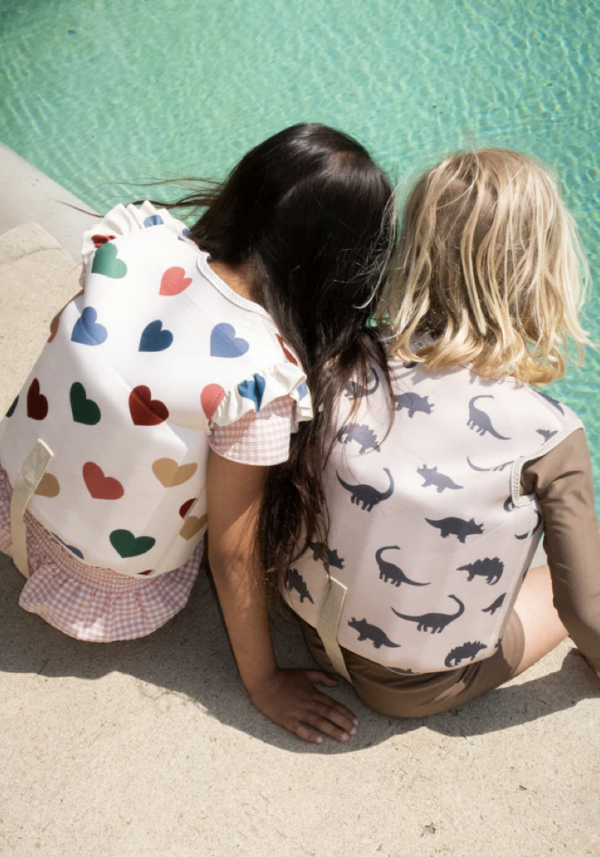 Gilet piscine néoprène - bon coeur coloré – Image 4