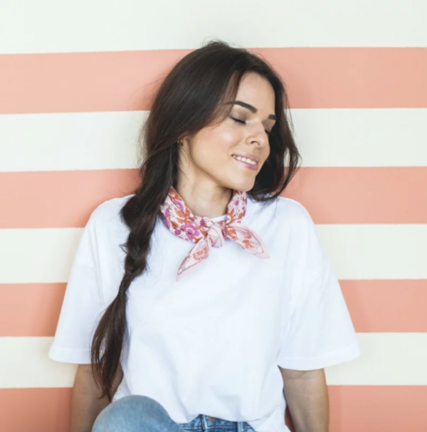 Petit foulard Manika soleil bonbon – Image 4