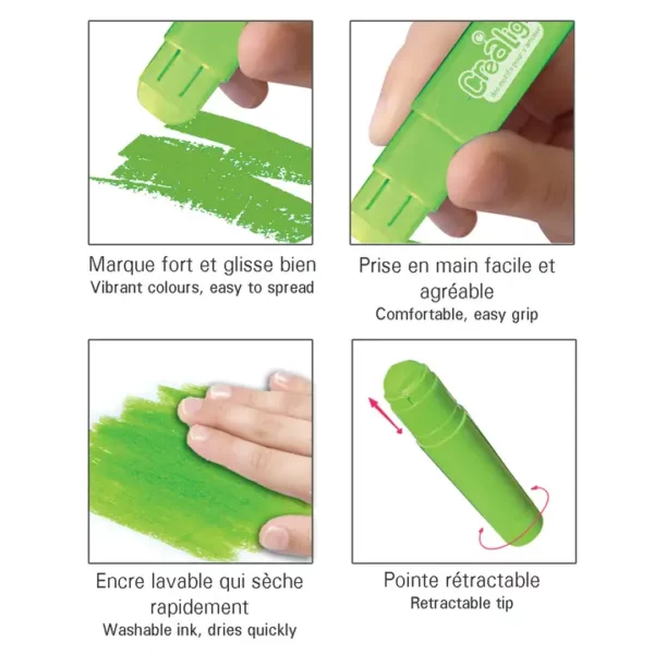 9 batons de gouache - Peinture – Image 2