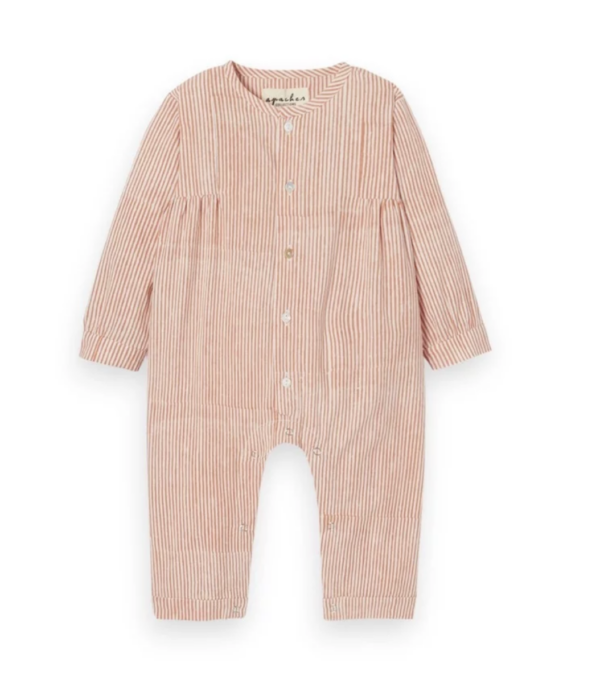Pyjama bébé muni - Ligne abricot