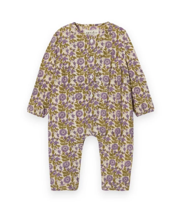 Pyjama bébé muni - Soleil amande