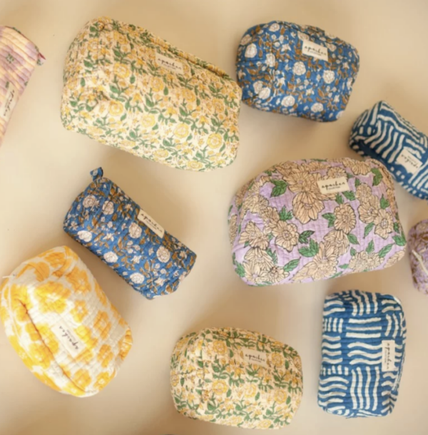 Big trousse de toilette Gayane - Bloom lavande – Image 3