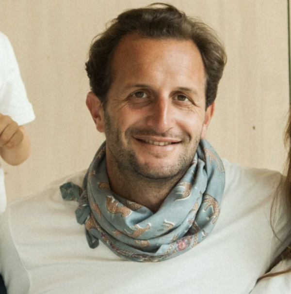 Grand Foulard Latika - bengale celadon – Image 3