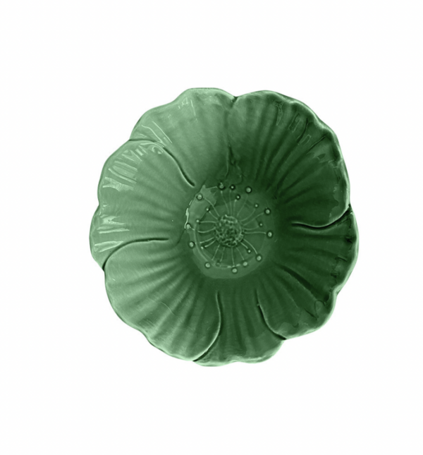 Coupelle fleur verte