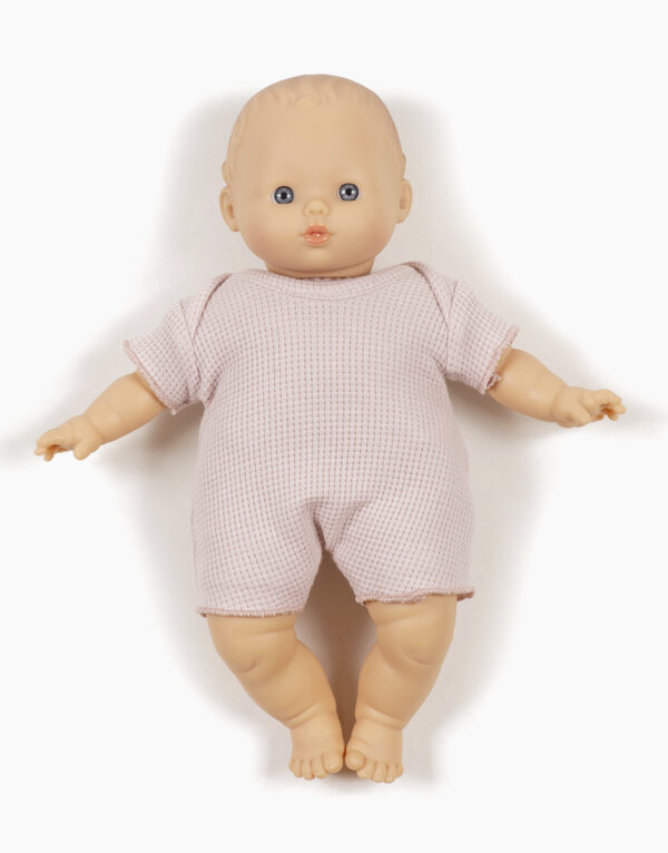 Babies - Body shorty nid d'abeille rose – Image 3