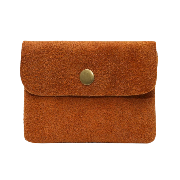 Porte monnaie XS - daim camel