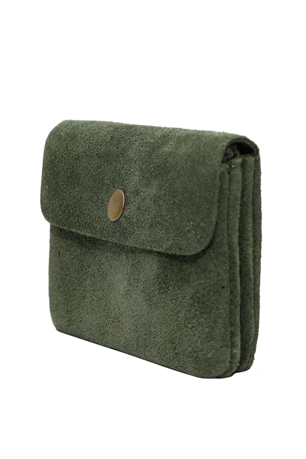 Porte monnaie XS - daim kaki – Image 2