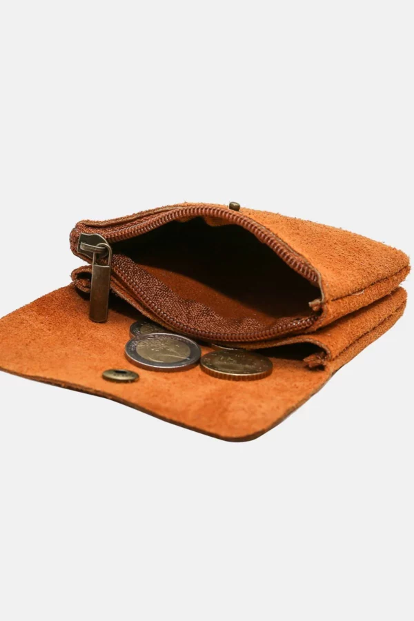 Porte monnaie XS - daim camel – Image 3