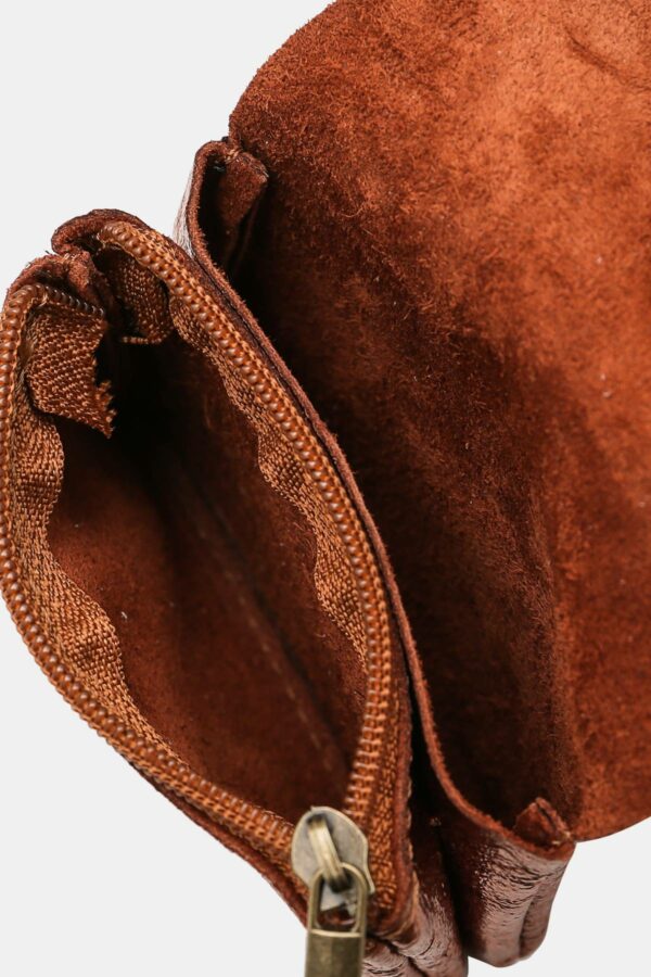 Porte monnaie XS - daim camel – Image 2