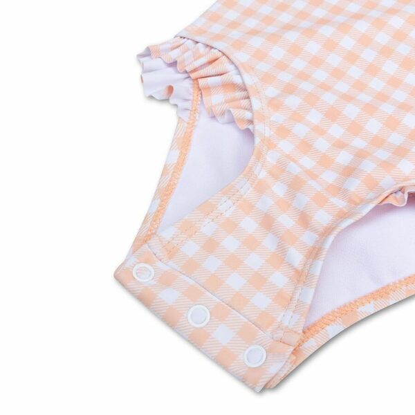 Maillot de bain anti uv vichy corail – Image 2