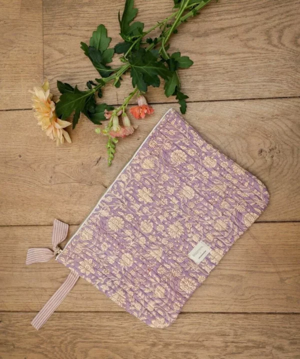 Pochette ordinateur L - anjali lila – Image 2