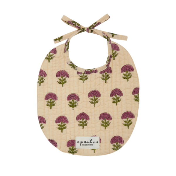 Bavoir Shampa - Florets macadamia