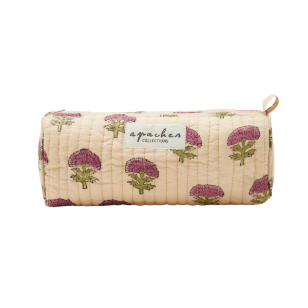 Trousse opal - florets macadamia