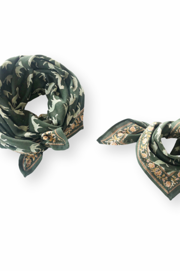 Grand Foulard Latika - Bengale kaki – Image 3