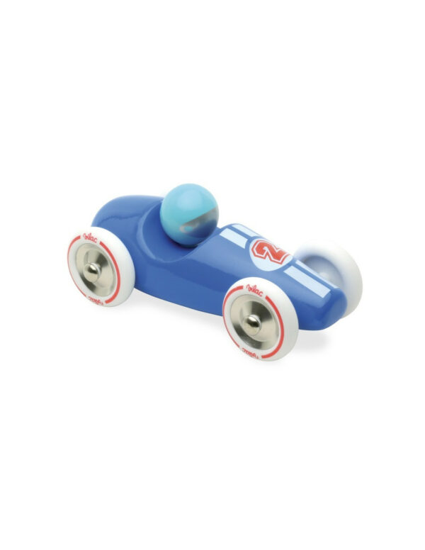 Voiture course GM bleu