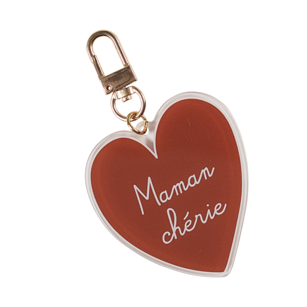 Porte clés maman chérie
