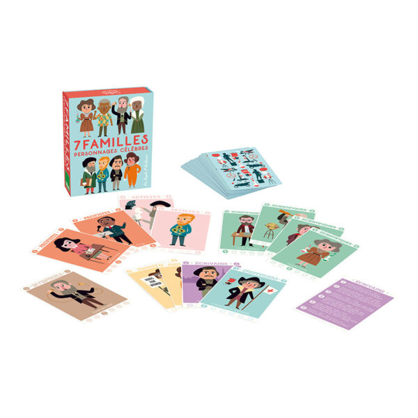 Jeu de 7 familles - Personnage célèbres