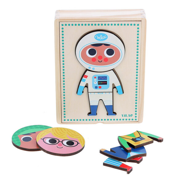 Puzzle en bois - Jules par Angela P Arrhenius – Image 3