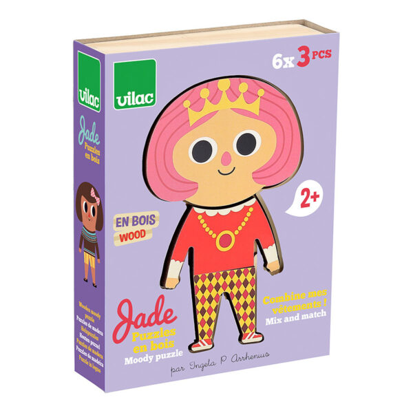 Puzzle en bois - Jade par Angela P Arrhenius
