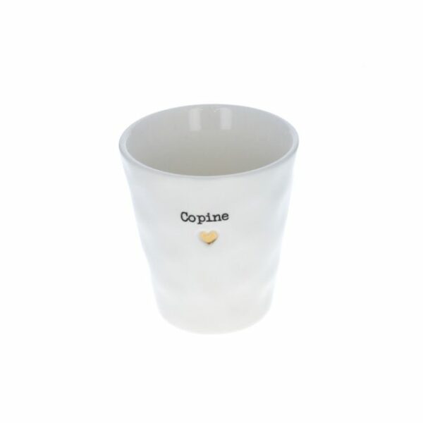 Tasse copine gold